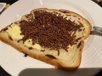 Frühstück mit Hagelschlag