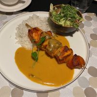 Reis, Curry, Spieß, mmmhh....