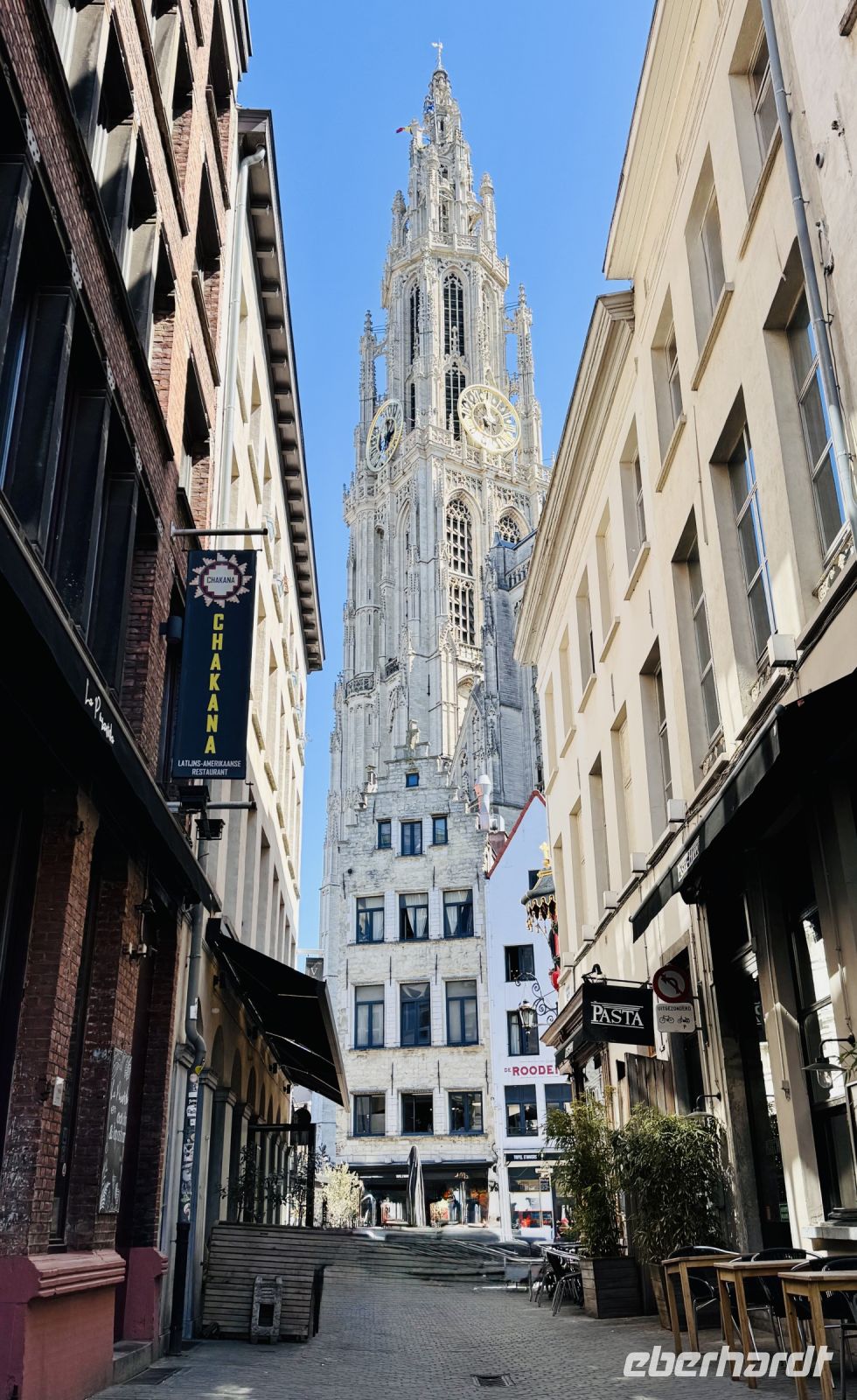 Tag 2 - Blick auf die Liebfrauenkathedrale, Antwerpen