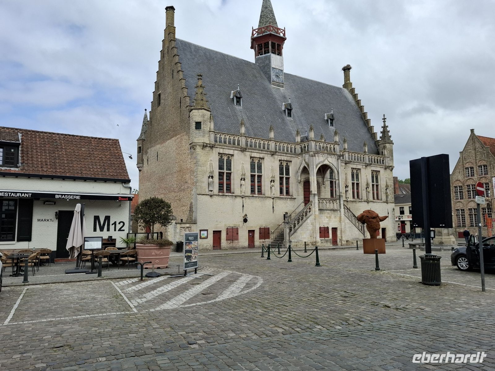 im Rathaus von Damme, Brügges altem Seehafen, fanden berühmte Hochzeiten statt