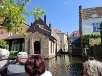 bei der Grachtenrundfahrt in Brügge