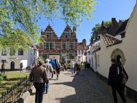 Der Kortrijker Beginenhof (UNESCO) gilt auch als der kleinste