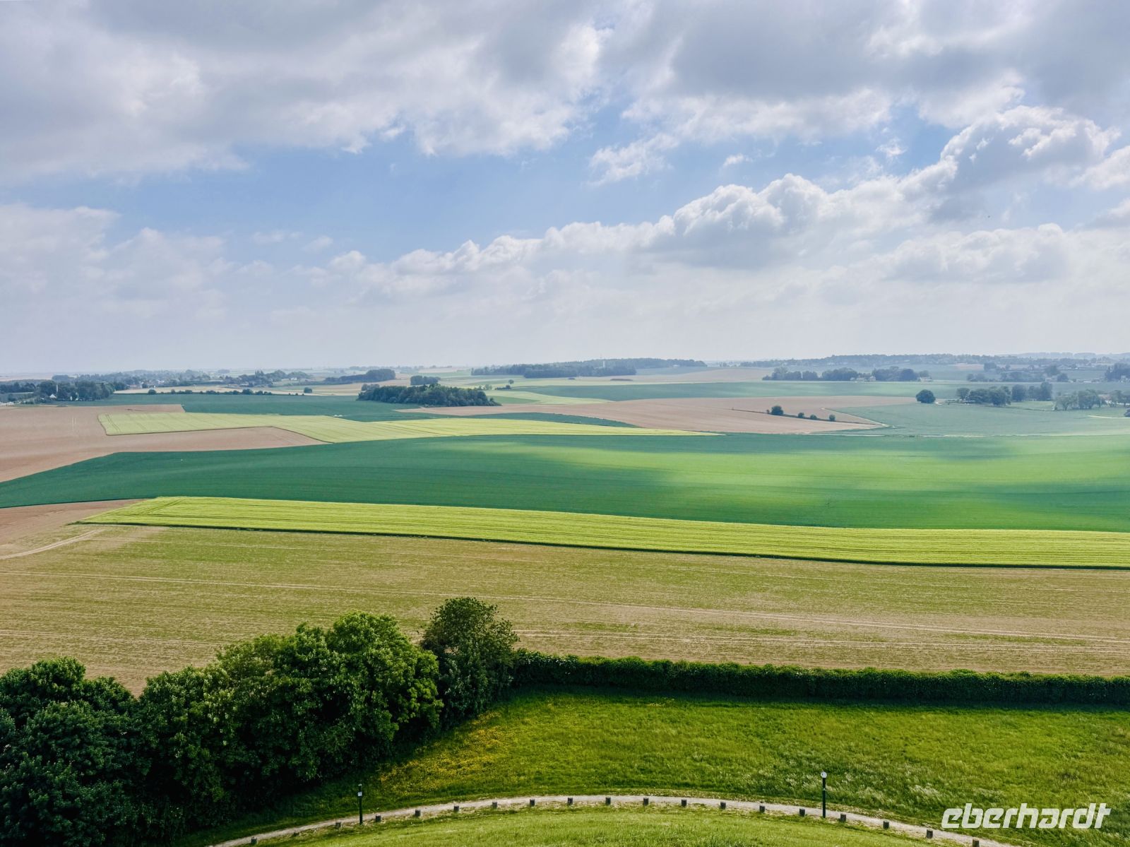 Tag 6 - Blick auf das Schlachtfeld bei Waterloo