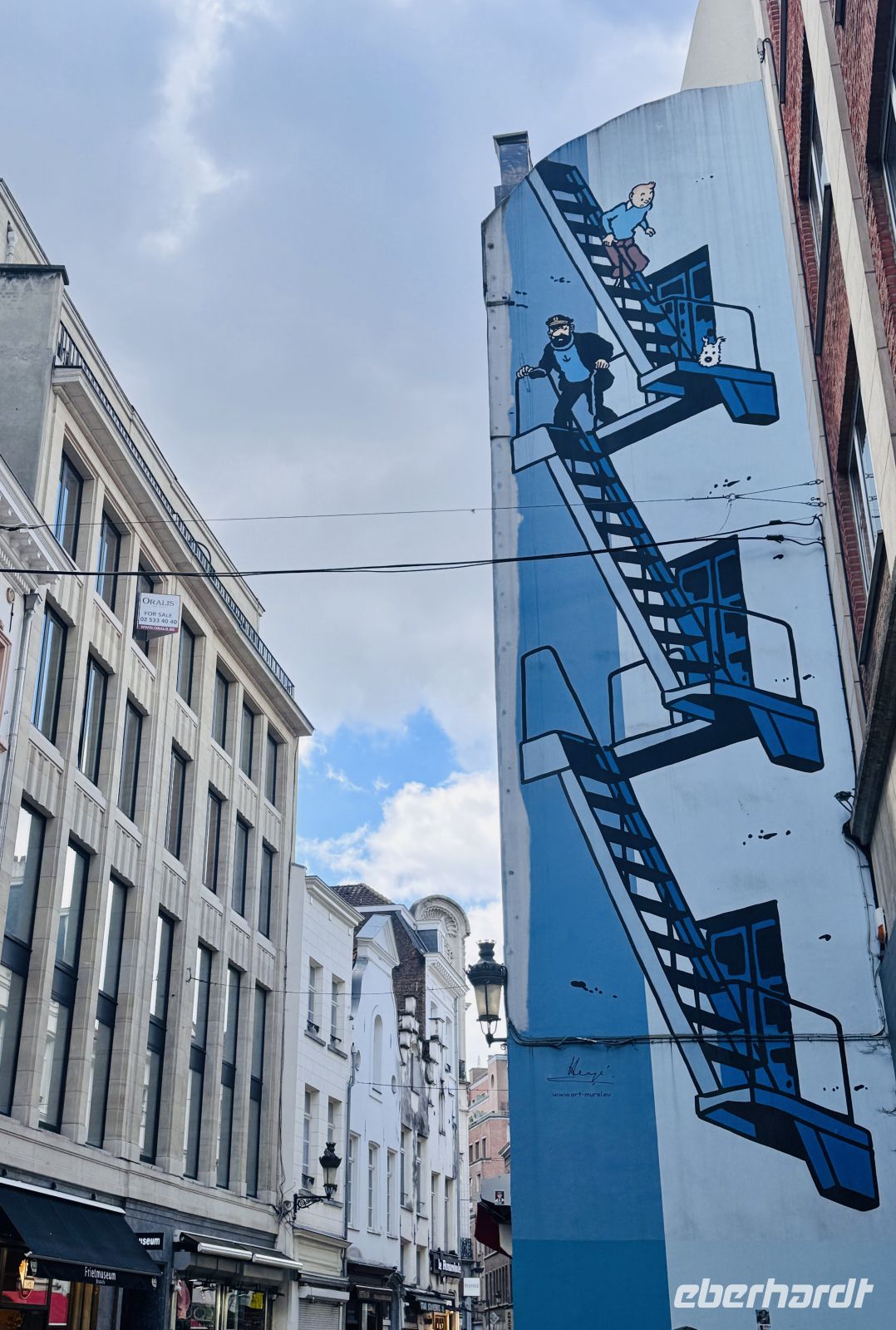 3. Tag - Streetart, Tim und Struppi, Brüssel &ndash; &copy;  (Eberhardt TRAVEL)