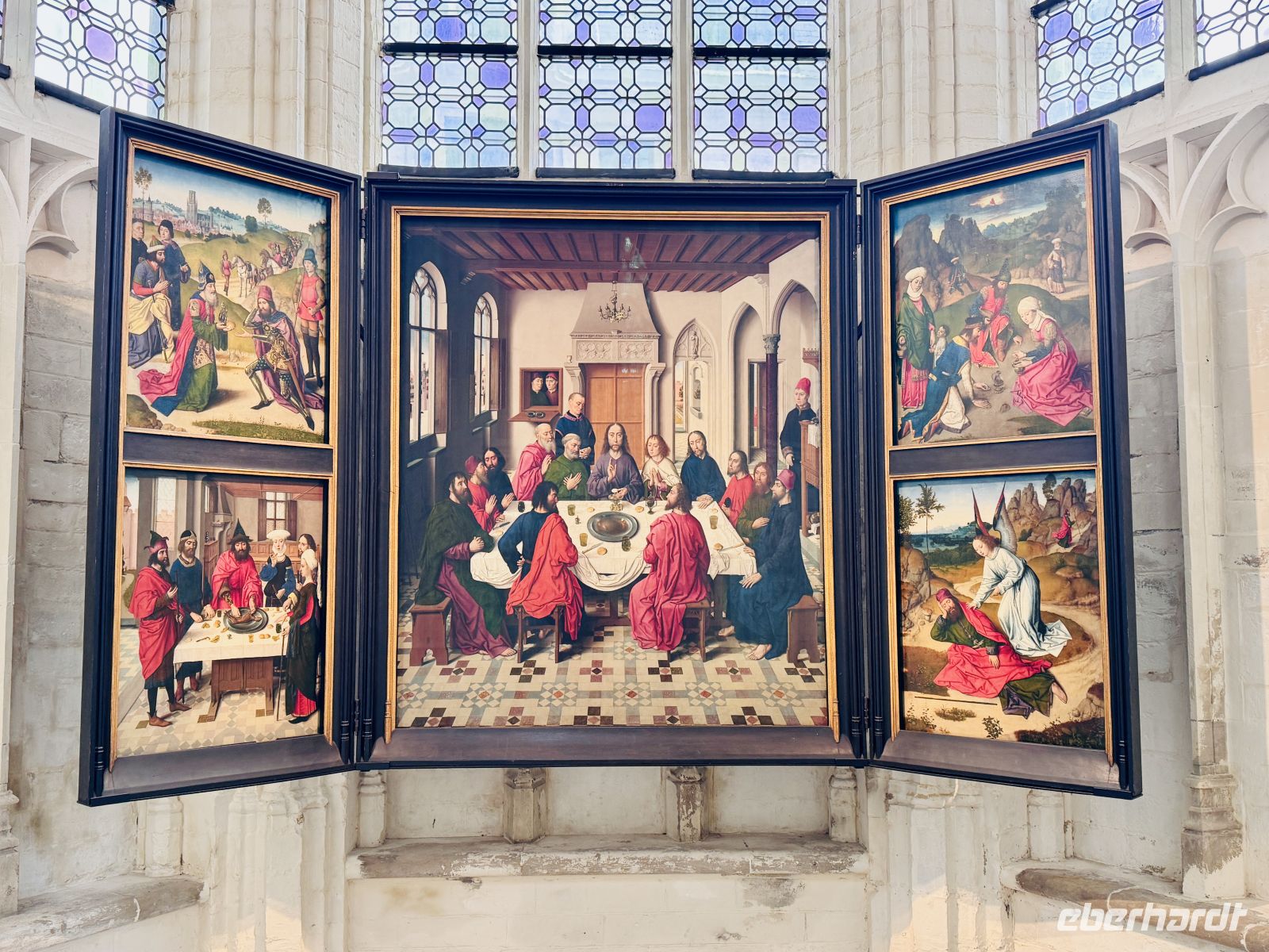 6. Tag - Abendmahlsaltar von Dieric Bouts, Leuven &ndash; &copy;  (Eberhardt TRAVEL)