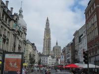 Antwerpen-Blick auf die Kathedrale