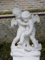 Eines der vielen Kunstwerke in Brügge