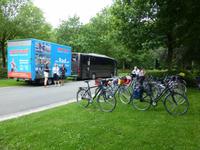 Mittagespause am Schloß d’Aertrycke 