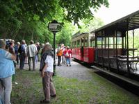 Mit der alten Straßenbahn zu den Grotten von Han-sur-Lesse