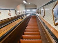91 Jahre alte Rolltreppe