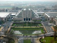 Blick auf das Heysel Gelände