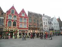 Brügge Kaufmannshäuser am Hauptplatz