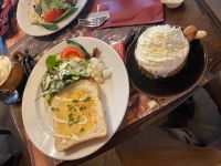Essen im Café