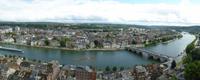 Namur von der Zitadelle aus gesehen