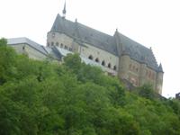 Burg Vianden, Blick vom Victor-Hugo-Haus