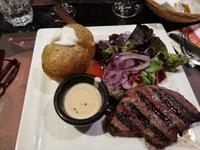 Brüssel, unser Abendessen, lecker