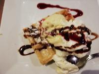 Brüssel, unser Abendessen, lecker