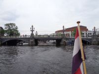 Amstelbrücke Blauwbrug + Nationaloper, Amsterdam, Niederlande