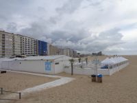 am Strand, Oostende, Belgien