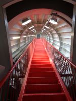 Treppe im Atomium, Brüssel, Belgien