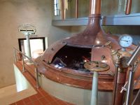 Bierbraukessel, Orval, Belgien