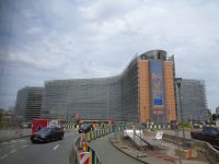Berlaymont - Hauptsitz der Europäischen Kommission, Brüssel, Belgien