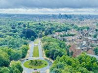 Tag 7 - Ausblick vom Atomium auf Brüssel