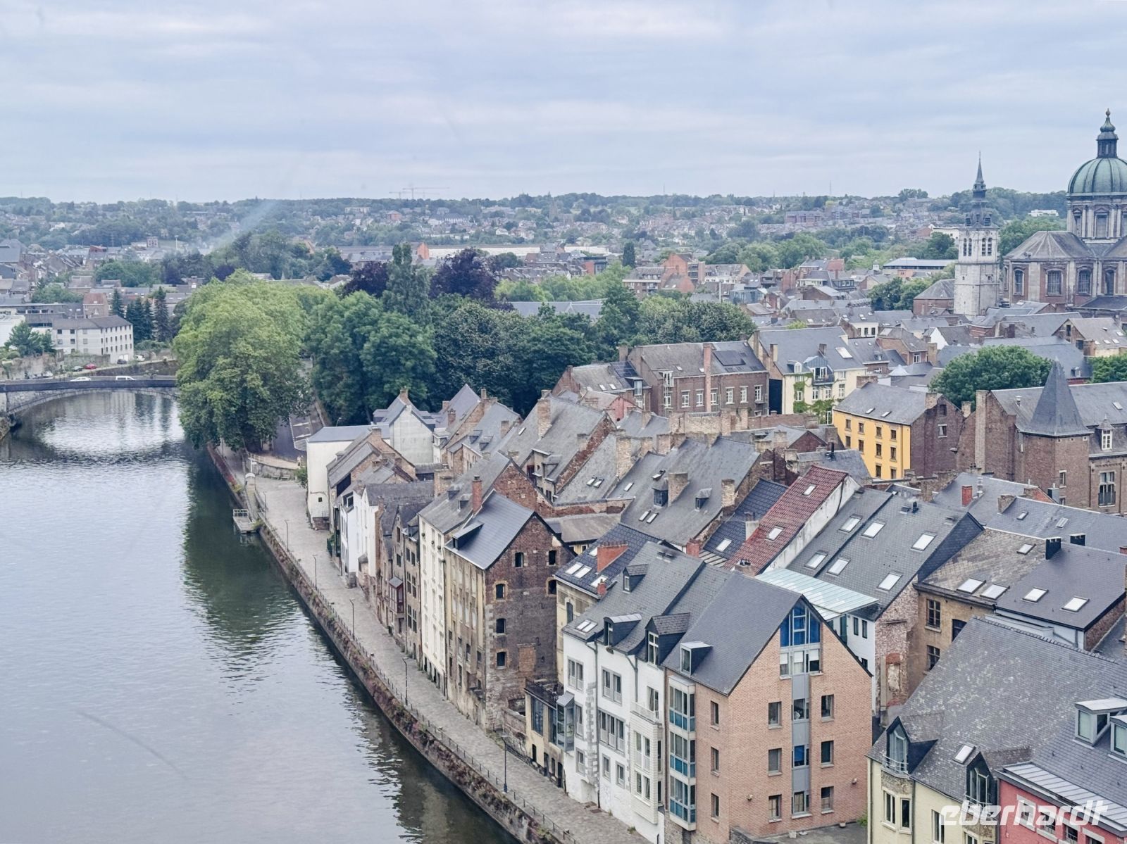 Tag 8 - Blick auf die Sambre und Namur