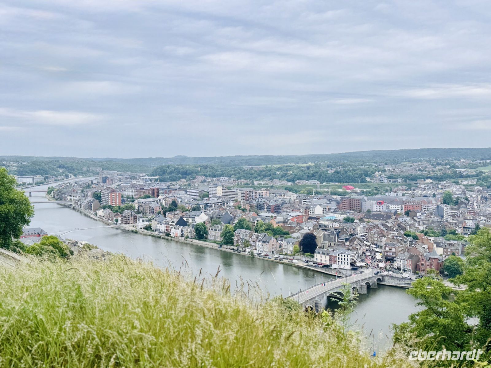 Tag 8 - Blick auf die Maas und Namur