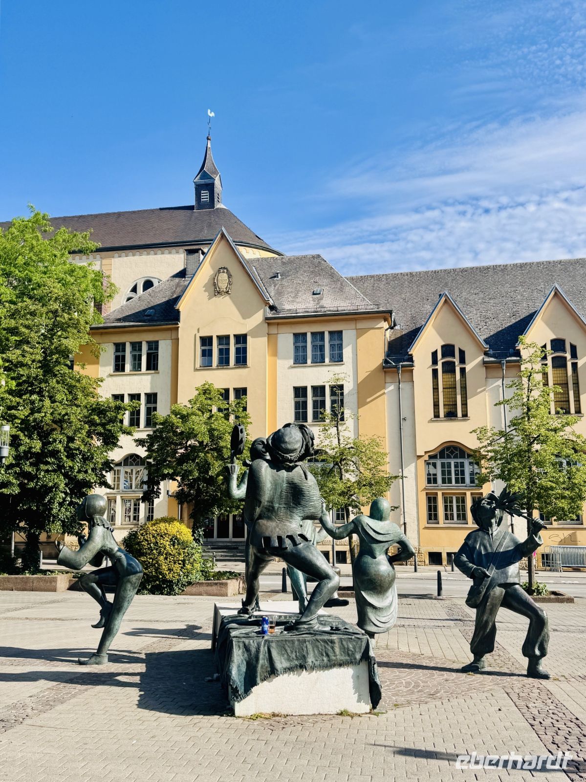 Tag 10 - Gauklertruppe, Theaterplatz, Luxemburg 