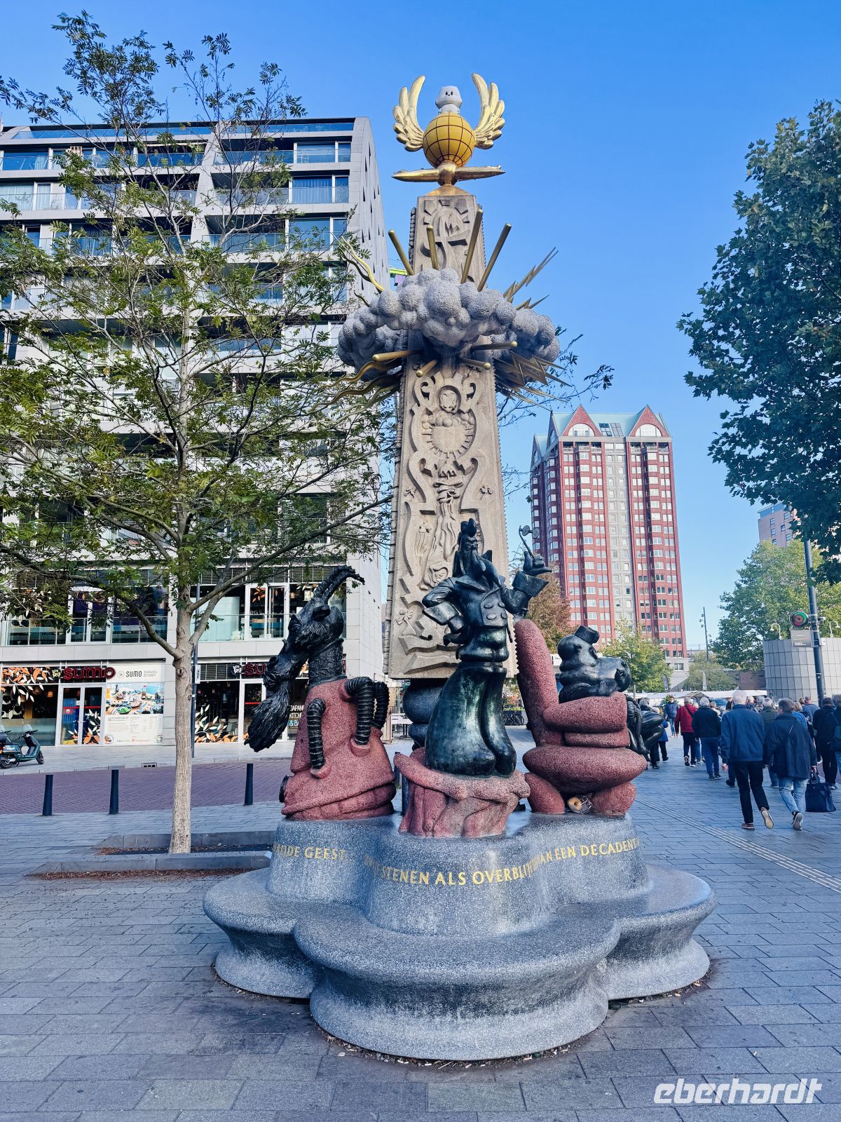 Tag 3 - Toonder-Denkmal, Rotterdam 