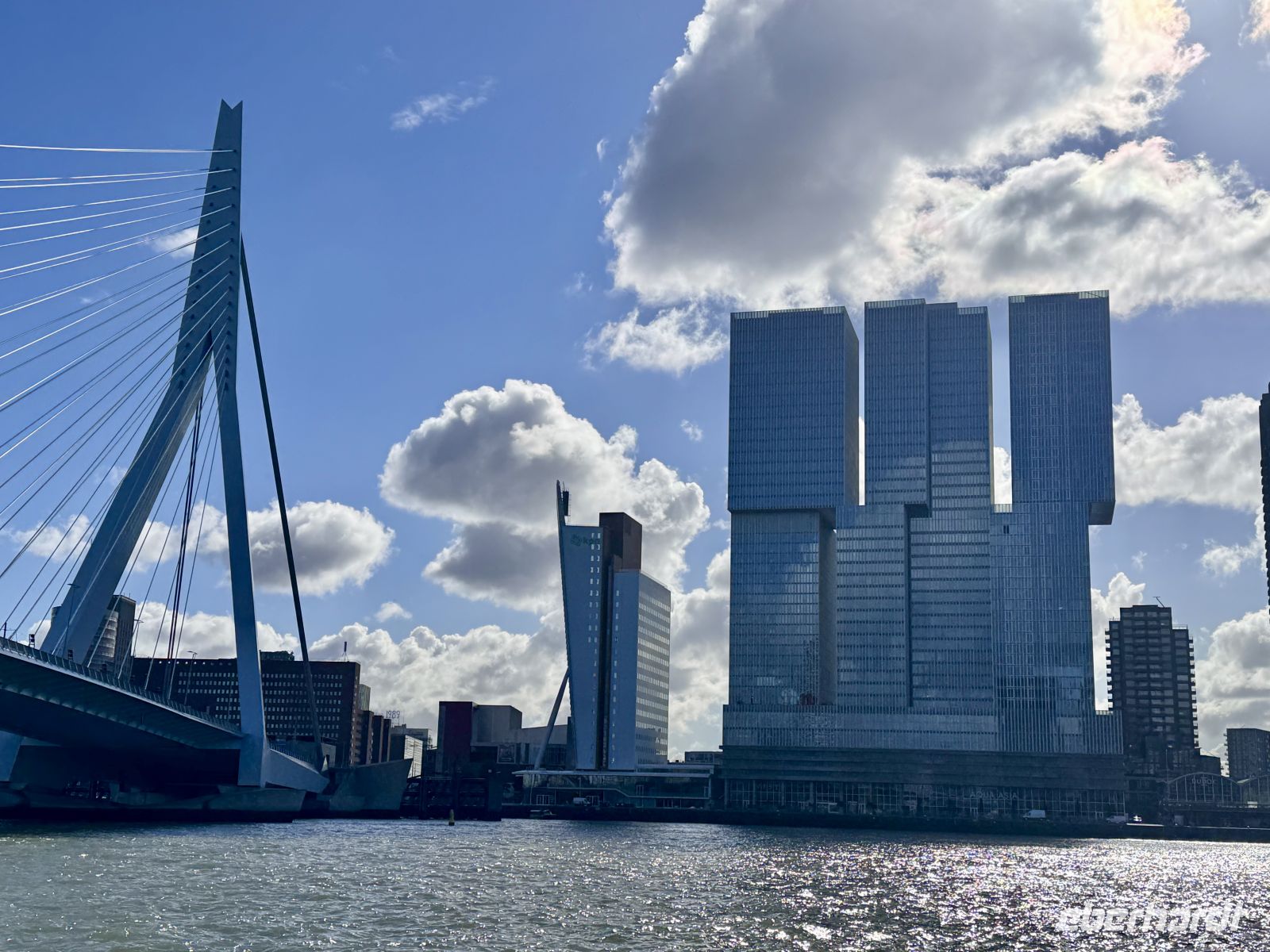 Tag 3 - Erasmus-Brücke, Rotterdam 