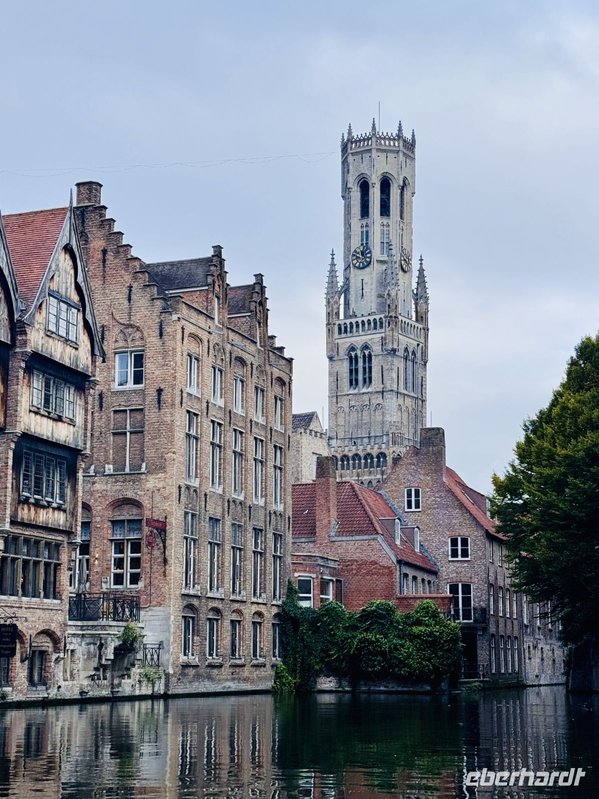 Tag 6 - Blick auf den Belfried, Brügge