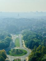 Tag 7 - Blick auf Brüssel vom Atomium