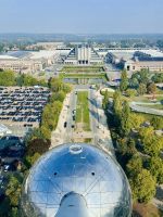 Tag 7 - Blick auf Brüssel vom Atomium