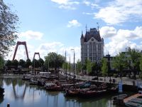 Calex-Hochhaus und Museumshafen, Rotterdam, Niederlande &ndash; &copy; Saskia Pinnow (Eberhardt TRAVEL)
