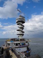 Bungy-Turm auf dem Pier, Scheveningen, Niederlande &ndash; &copy; Saskia Pinnow (Eberhardt TRAVEL)