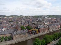 Aussicht auf Zentrum und Fluss Sambre, Namur, Belgien &ndash; &copy; Saskia Pinnow (Eberhardt TRAVEL)
