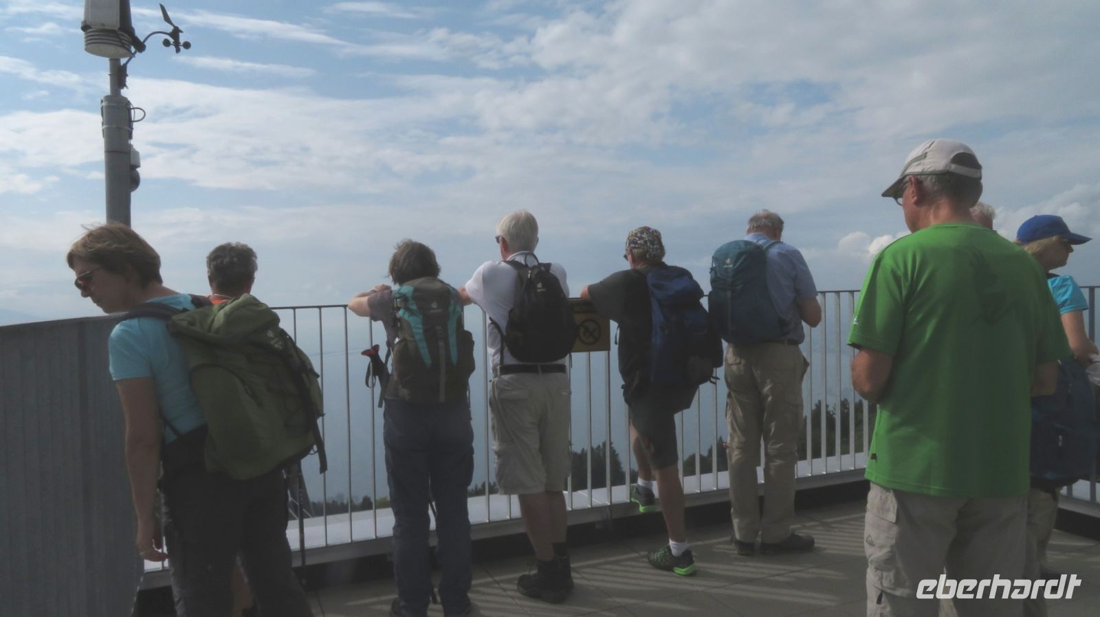 Auf der Pfänder-Aussichtsplattform 