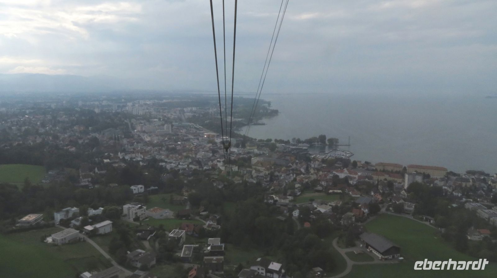 Talfahrt mit der Pfänderbahn