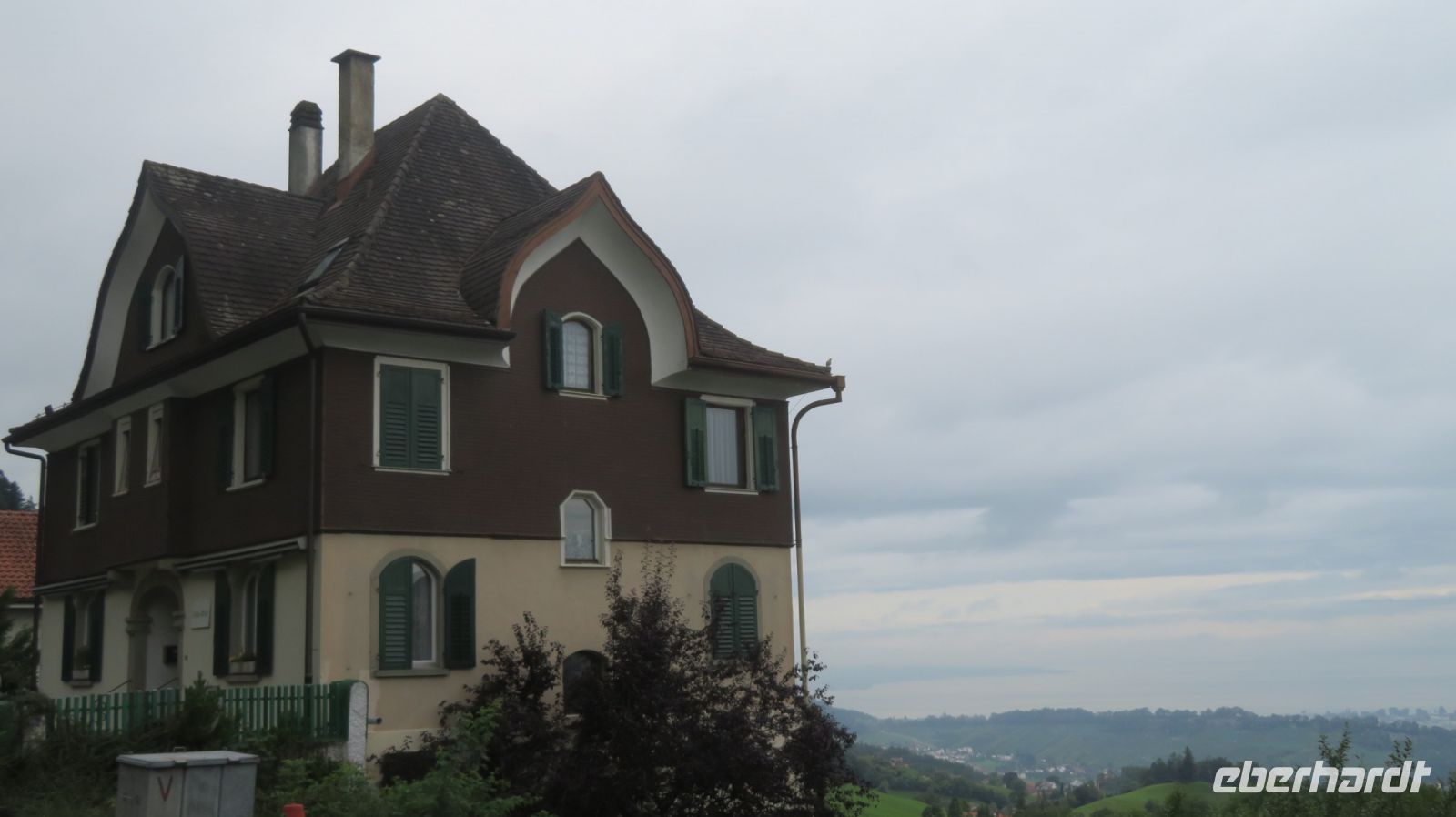 Etwas diesiger Blick zum Bodensee