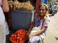 Frau am Markt in Santa Cruz de la Sierra