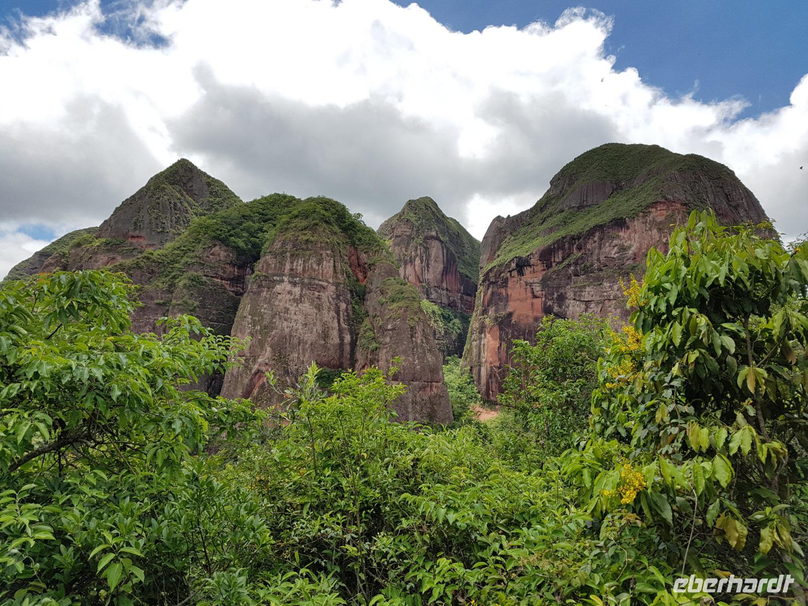 Wanderung Senda del Loro in Amboro National Park in Refugio de los Volcanes in Bolivien (24)