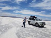 Jeepfahrt auf dem größten Salzsee der Welt in Uyuni