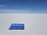 Auf dem Salzsee Uyuni in Bolivien (2)