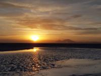 Sonnenuntergang im Salar de Uyuni in Bolivien (4)