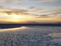 Sonnenuntergang im Salar de Uyuni in Bolivien (7)