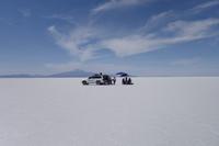 Mittagsessen auf dem Uyuni Salzsee in Bolivien (2)