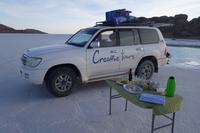 Sonnenuntergang im Salar de Uyuni in Bolivien (11)