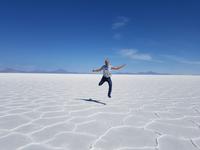 Jeepfahrt auf dem größten Salzsee der Welt in Uyuni in Bolivien (4)